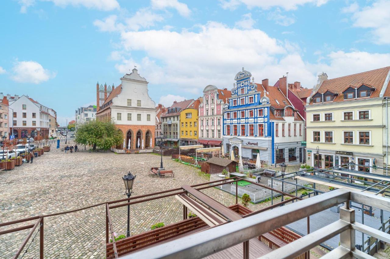 Apartament Milion Rynek Sienny Stare Miasto Bulwary Apartamenty No 1 Stettin Eksteriør billede